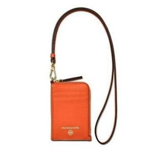 Michael Kors Jet Set Charm ID Lanyard Card Case